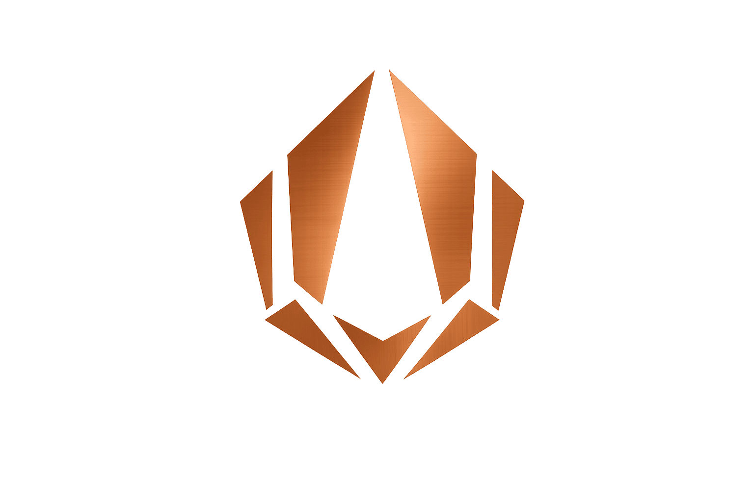 Obsidian House copper identity symbol.